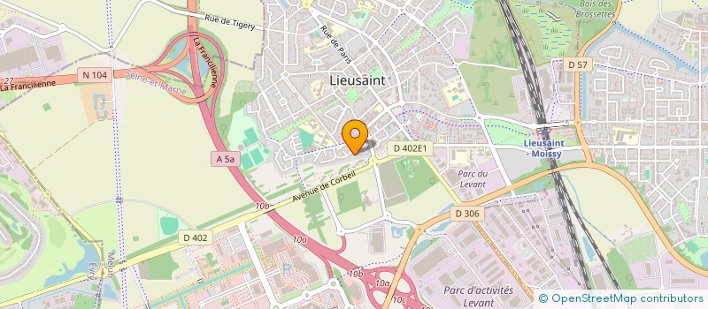 localisation de l'entreprise MONSIEUR NICOLAS CEGARRA à LIEUSAINT