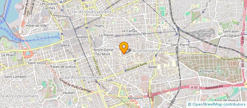 localisation de l'entreprise MONSIEUR NICOLAS CELLE à MARSEILLE