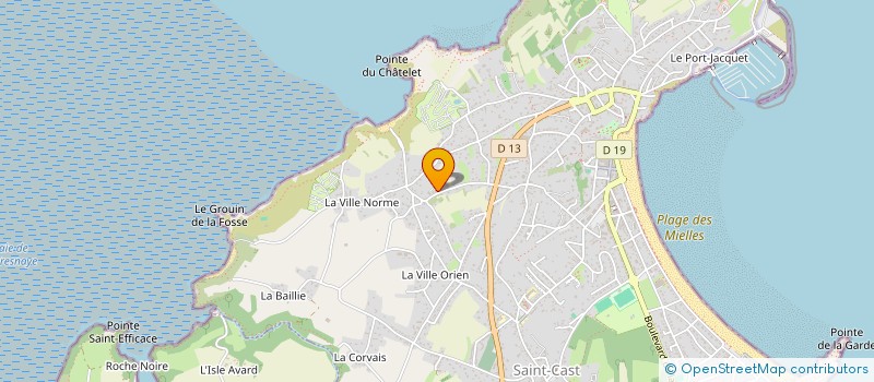 localisation de l'entreprise MONSIEUR NICOLAS CENDRON  SAINT-CAST-LE-GUILDO