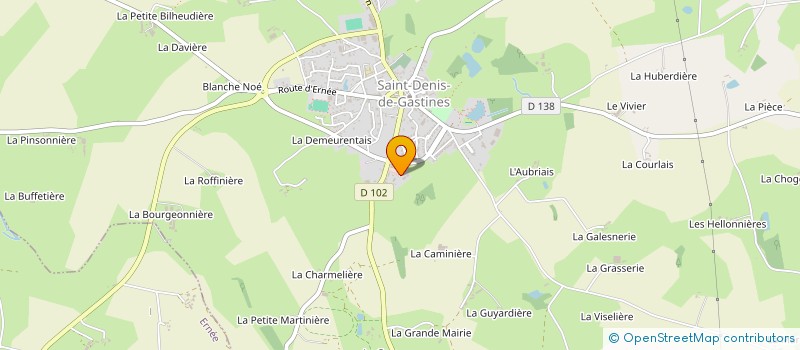 localisation de l'entreprise MONSIEUR NICOLAS CERISIER à ERNEE