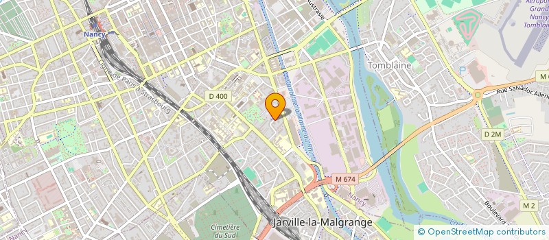 localisation de l'entreprise MONSIEUR NICOLAS CESARALE  NANCY