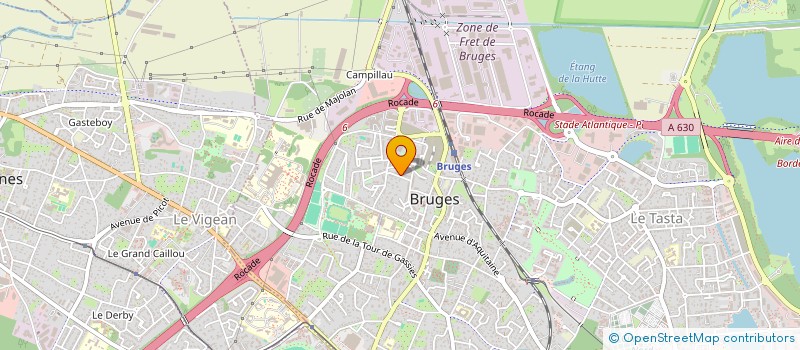 localisation de l'entreprise MONSIEUR NICOLAS CESTARI  BRUGES