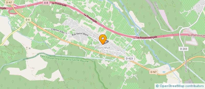 localisation de l'entreprise MONSIEUR NICOLAS CHABBERT  POURCIEUX