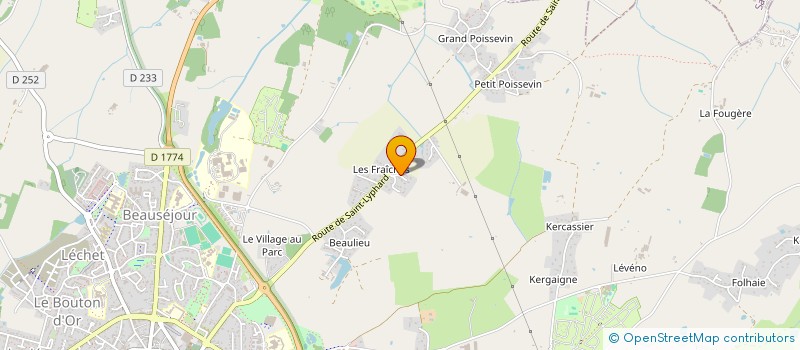 localisation de l'entreprise MONSIEUR NICOLAS CHABIN à GUERANDE