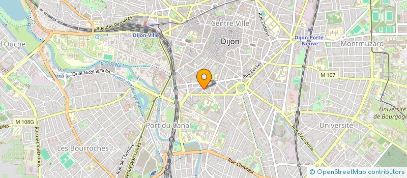 localisation de l'entreprise MONSIEUR NICOLAS CHABIN à DIJON