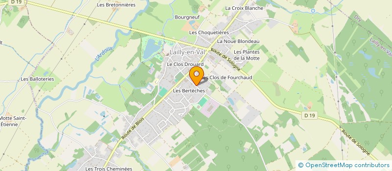 localisation de l'entreprise MONSIEUR NICOLAS CHABOT à LAILLY-EN-VAL