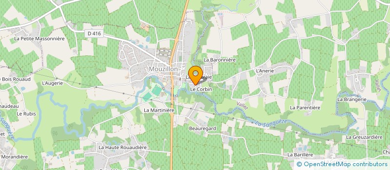 localisation de l'entreprise MONSIEUR NICOLAS CHABOT  MOUZILLON