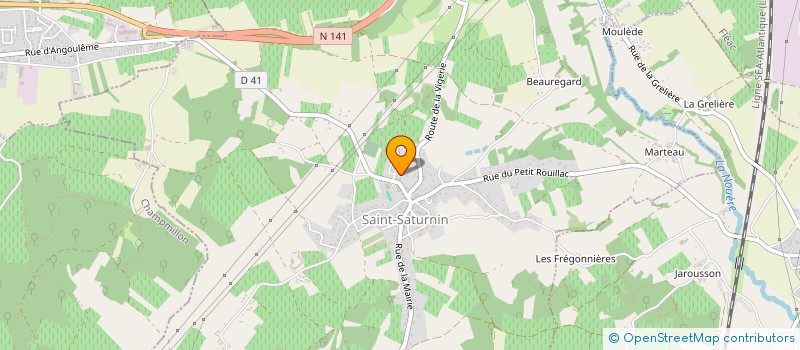 localisation de l'entreprise MONSIEUR NICOLAS CHABRAUD à SAINT-SATURNIN