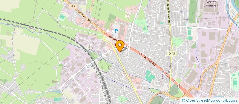 localisation de l'entreprise MONSIEUR NICOLAS CHAFFANGEON  MABLY