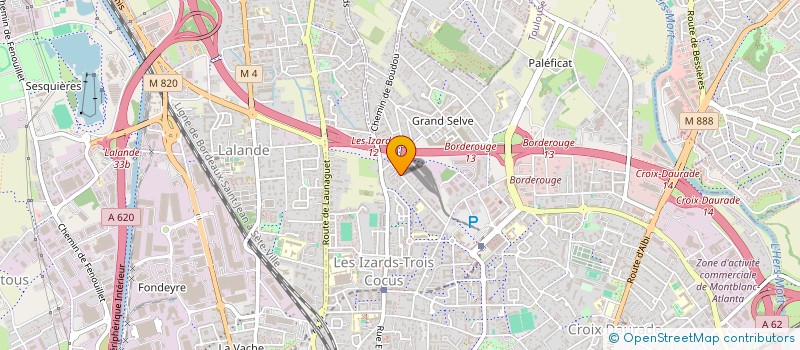 localisation de l'entreprise MONSIEUR NICOLAS CHAFFOTTE à TOULOUSE
