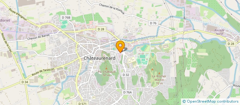 localisation de l'entreprise MONSIEUR NICOLAS CHAILLAT  CHATEAURENARD