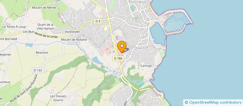 localisation de l'entreprise MONSIEUR NICOLAS CHALINE à BINIC-ETABLES-SUR-MER