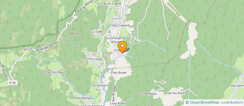 localisation de l'entreprise MONSIEUR NICOLAS CHALLANDE à SAXEL