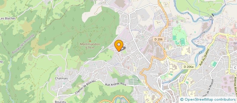 localisation de l'entreprise MONSIEUR NICOLAS CHALLAYE  ANNONAY