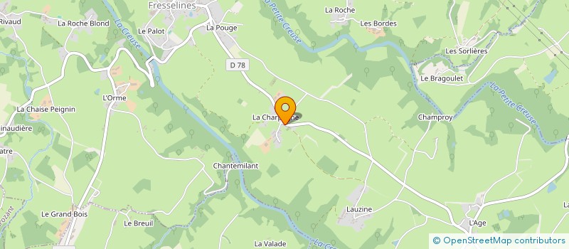 localisation de l'entreprise MONSIEUR NICOLAS CHAMBELLANT  FRESSELINES
