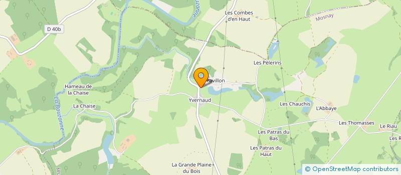 localisation de l'entreprise MONSIEUR NICOLAS CHAMBON à MOSNAY