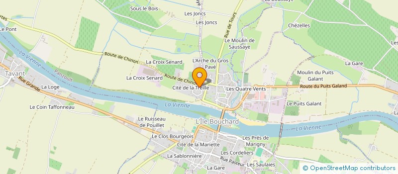 localisation de l'entreprise MONSIEUR NICOLAS CHAMPIGNY  L'ILE-BOUCHARD