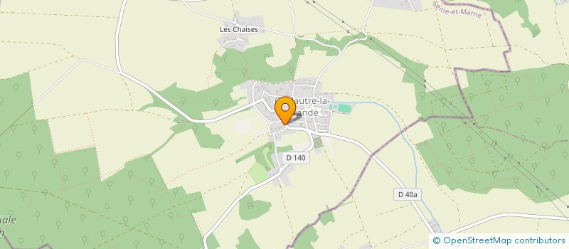 localisation de l'entreprise MONSIEUR NICOLAS CHAMPION  CHALAUTRE-LA-GRANDE