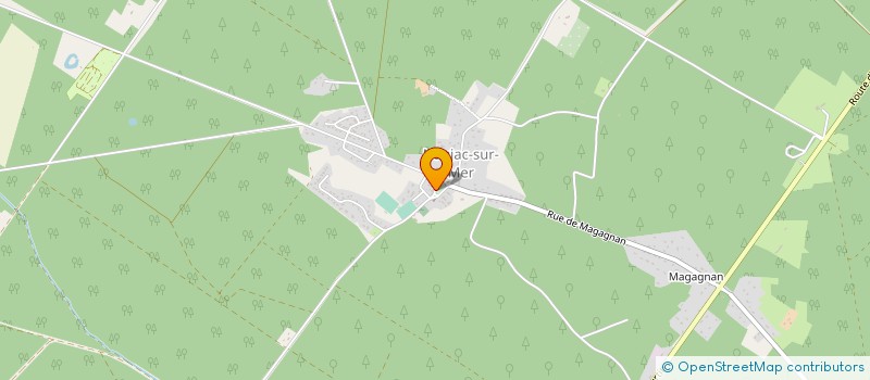 localisation de l'entreprise MONSIEUR NICOLAS CHANALET  NAUJAC-SUR-MER