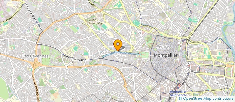 localisation de l'entreprise MONSIEUR NICOLAS CHANTELOUP à MONTPELLIER