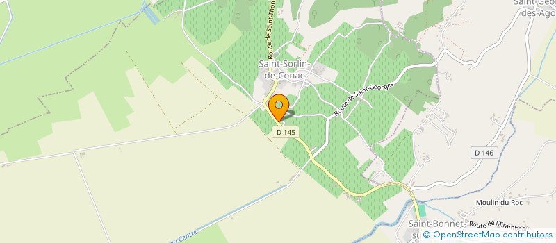 localisation de l'entreprise MONSIEUR NICOLAS CHANTEREAU  SAINT-MARTIAL-DE-MIRAMBEAU