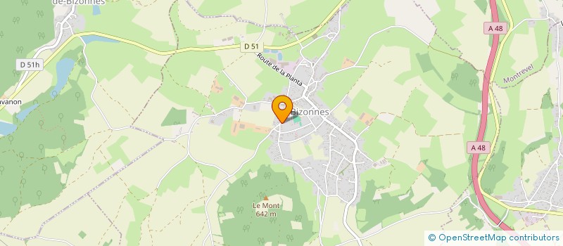 localisation de l'entreprise MONSIEUR NICOLAS CHAPOT  BIZONNES