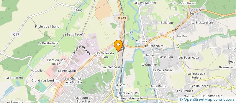 localisation de l'entreprise MONSIEUR NICOLAS CHARCELLAY  LOCHES