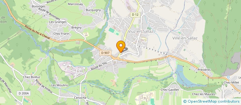 localisation de l'entreprise MONSIEUR NICOLAS CHARDON  VIUZ-EN-SALLAZ