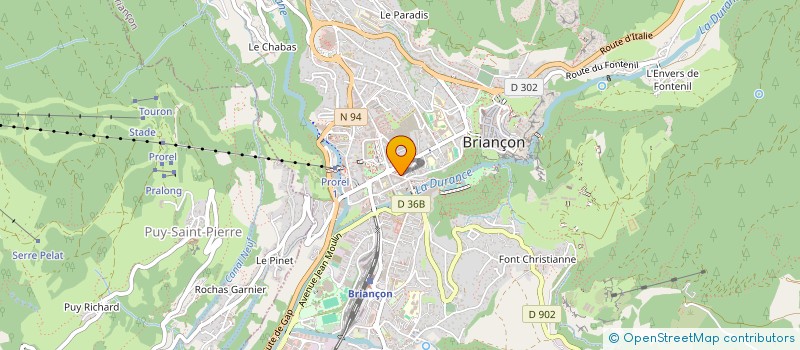 localisation de l'entreprise MONSIEUR NICOLAS CHARLES  BRIANCON