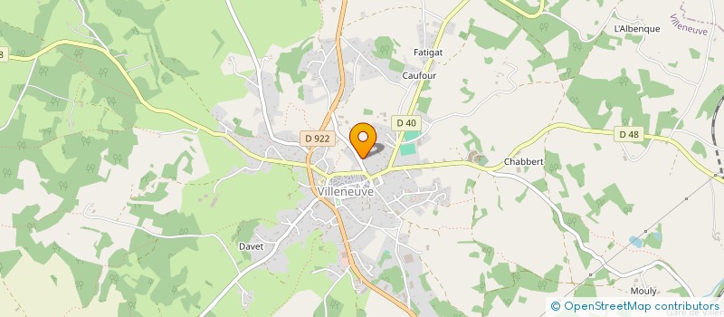localisation de l'entreprise MONSIEUR NICOLAS CHARLES à VILLENEUVE