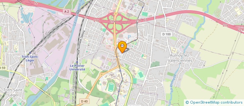 localisation de l'entreprise MONSIEUR NICOLAS CHARLIER  AULNOY-LEZ-VALENCIENNES