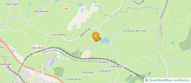 localisation de l'entreprise MONSIEUR NICOLAS CHARRONDIERE  SAINT MARTIN D'ESTREAUX