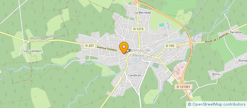 localisation de l'entreprise MONSIEUR NICOLAS CHARUEL  CASTELNAU-DE-MEDOC