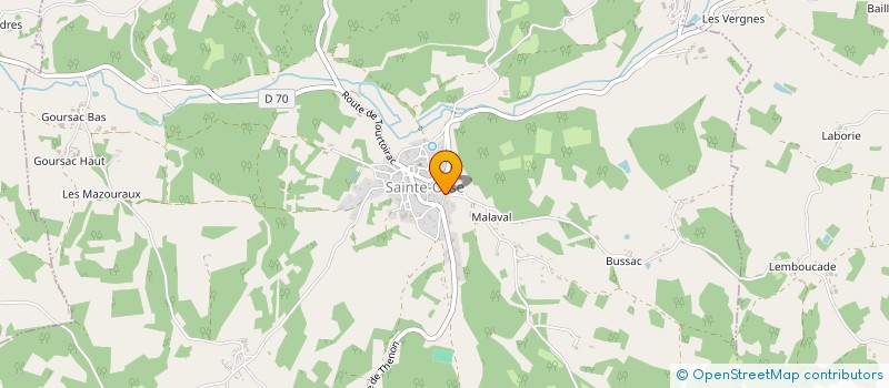 localisation de l'entreprise MONSIEUR NICOLAS CHASTENET à SAINTE-ORSE