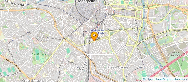 localisation de l'entreprise MONSIEUR NICOLAS CHATELAIN à MONTPELLIER