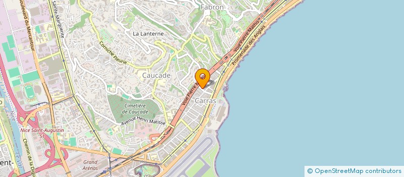 localisation de l'entreprise MONSIEUR NICOLAS CHATRE à NICE