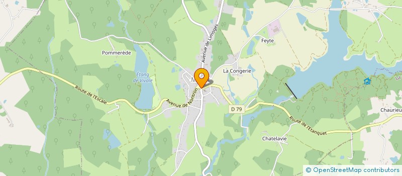 localisation de l'entreprise MONSIEUR NICOLAS CHAULET  MIALET