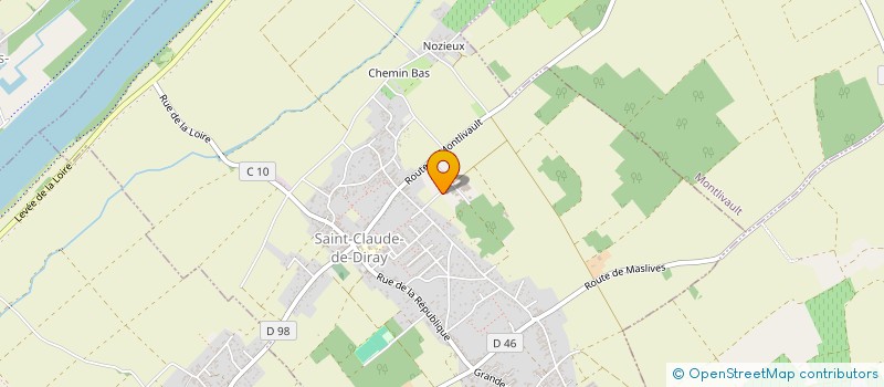 localisation de l'entreprise MONSIEUR NICOLAS CHAUSSARD  SAINT-CLAUDE-DE-DIRAY