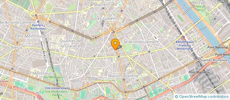 localisation de l'entreprise MONSIEUR NICOLAS CHAUVEAU  PARIS