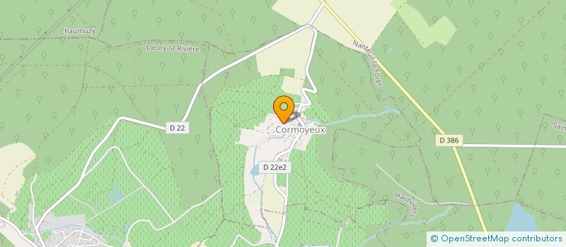 localisation de l'entreprise MONSIEUR NICOLAS CHAUVET  COEUR-DE-LA-VALLEE