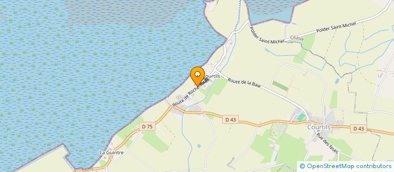 localisation de l'entreprise MONSIEUR NICOLAS CHAUVOIS  COURTILS