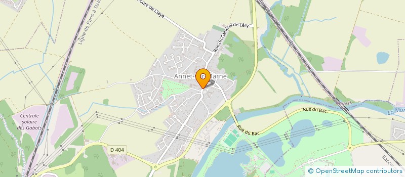 localisation de l'entreprise MONSIEUR NICOLAS CHEKERDJIAN  ANNET-SUR-MARNE