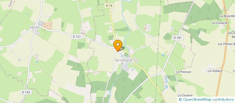 localisation de l'entreprise MONSIEUR NICOLAS CHEREAU  TERREHAULT