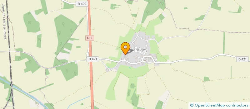 localisation de l'entreprise MONSIEUR NICOLAS CHERRIER  SERAUCOURT-LE-GRAND