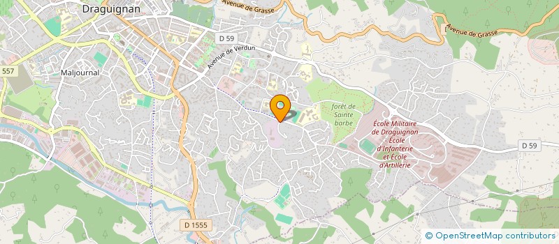 localisation de l'entreprise MONSIEUR NICOLAS CHEUL  DRAGUIGNAN