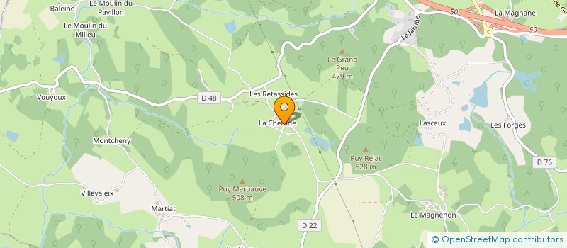 localisation de l'entreprise MONSIEUR NICOLAS CHEVALIER à SAINT-VAURY