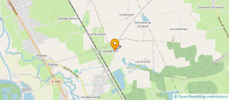 localisation de l'entreprise MONSIEUR NICOLAS CHEVALIER  CUZIEU