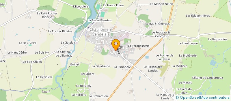 localisation de l'entreprise MONSIEUR NICOLAS CHEVALIER à CHATILLON-EN-VENDELAIS