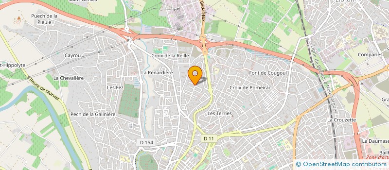 localisation de l'entreprise MONSIEUR NICOLAS CHEVALIER à BEZIERS