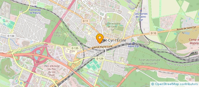 localisation de l'entreprise MONSIEUR NICOLAS CHIARELLI à SAINT-CYR-L'ECOLE